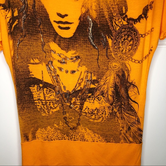 Seduction Women One Shoulder Small Printed Dress - Picture 4 of 6